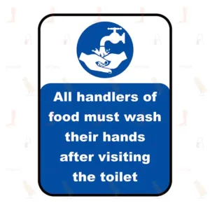 All Handlers Of Food Must Wash Their Hands