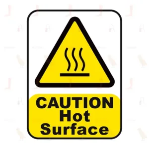 Caution Hot Surface