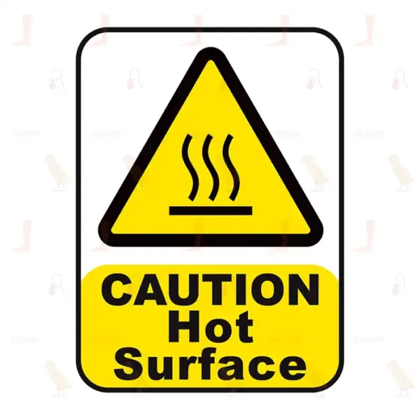 Caution Hot Surface