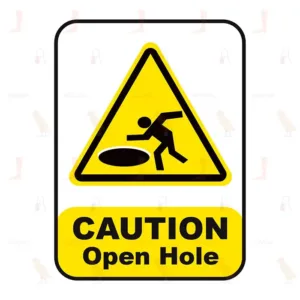 Caution Open Hole