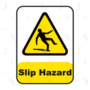 Caution Slip Hazard