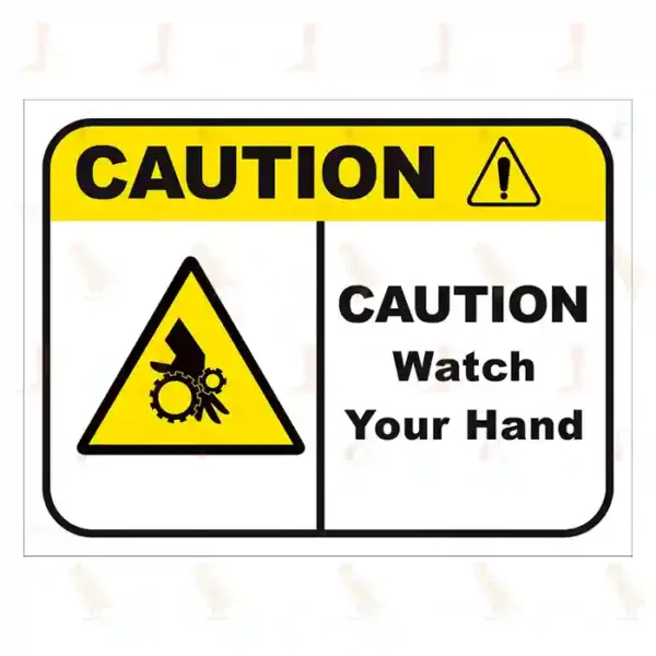 Caution Watch Your Hand