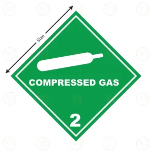 الفئة 2.2 - الغاز المضغوط