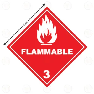Class 3 – Flammable