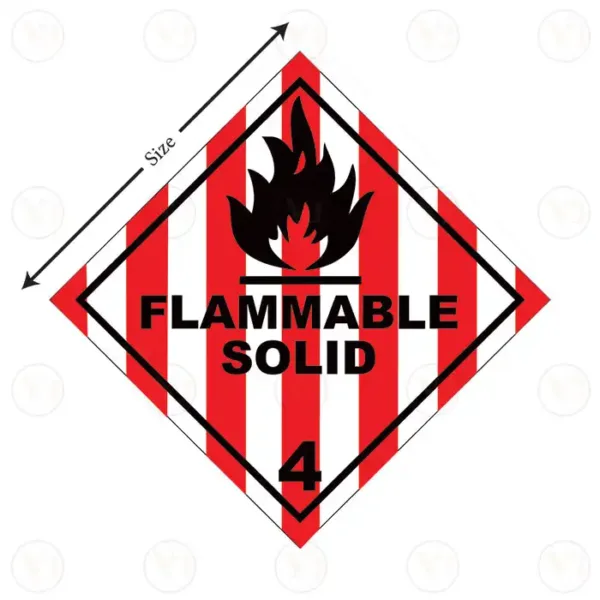 Class 4.1 - Flammable Solid