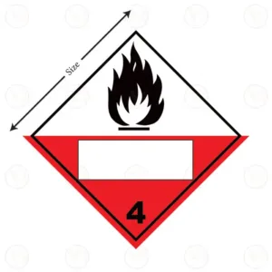 Class 4.2 - Spontaneously Combustible