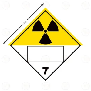 Class 7 - Radioactive - Blank UN Box
