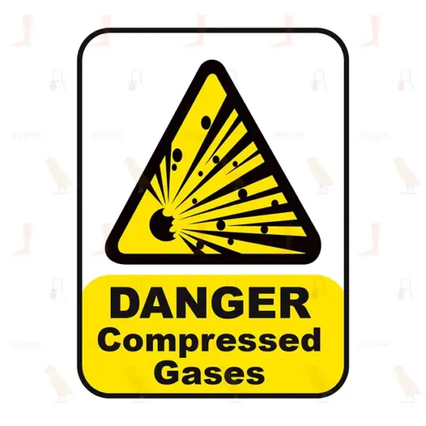 Danger Compressed Gases