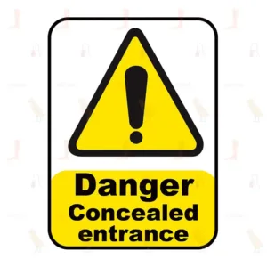 Danger Concealed Entrance
