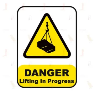 Danger Lifting In Progress