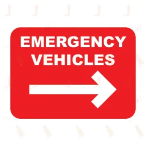 Emergency Vehicles Arrow Right