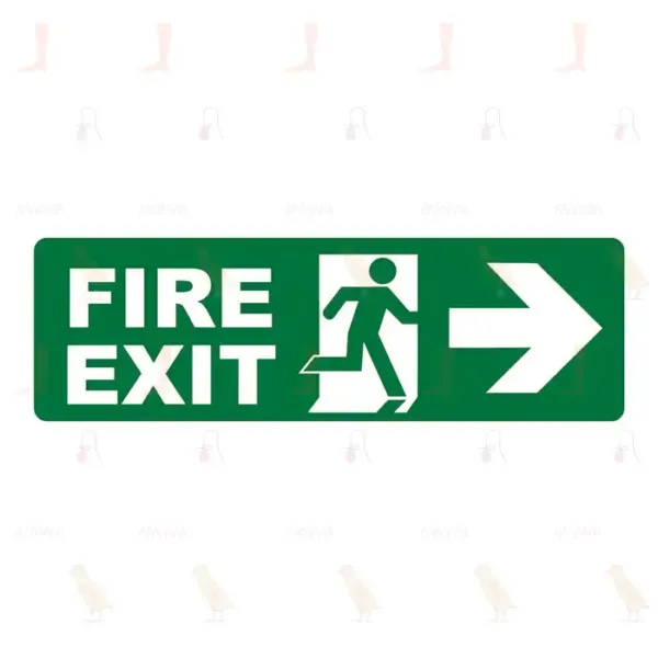 Fire Exit Arrow Right