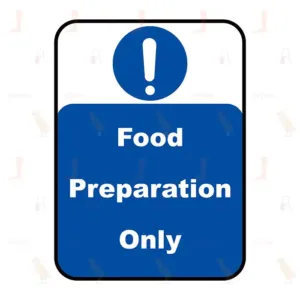 Food Preparation Only