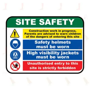 Multi-Message Site Safety Board