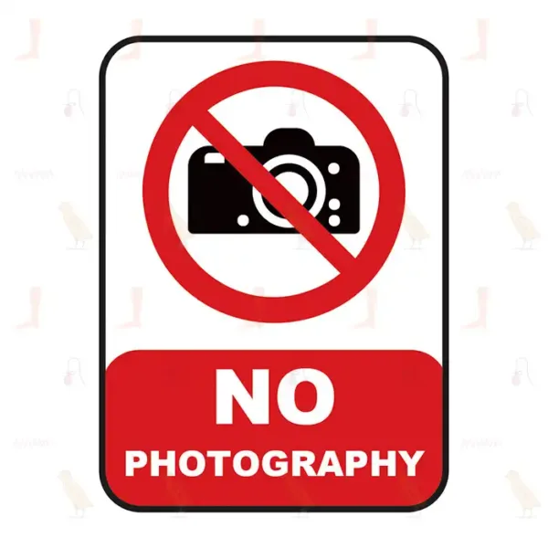 NO PHOTOGRAPHY