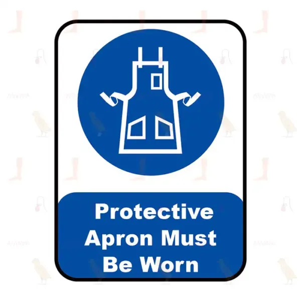 Protective Apron Must Be Worn