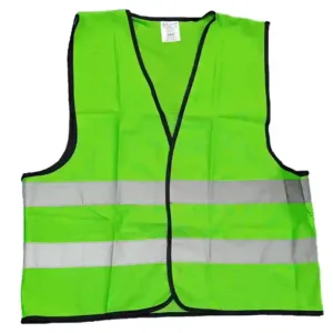 Reflective Hi Visibility safety vest green