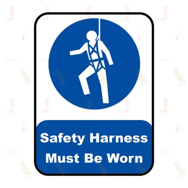 Safety Harness Must Be Worn