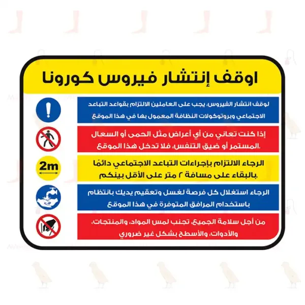 Site Safety Board Covid-19 Sign