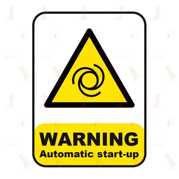 Warning Automatic Start-Up