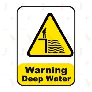 Warning Deep Water